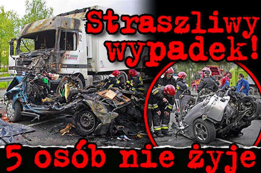 Straszliwy wypadek! 5 osób nie żyje