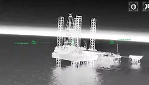 Ukrajinci pogodili naftnu platformu