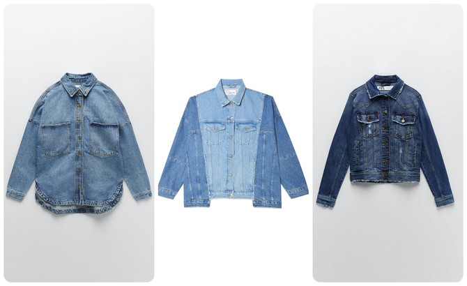 Jakne: "Zara", "Stradivarius", "Zara"