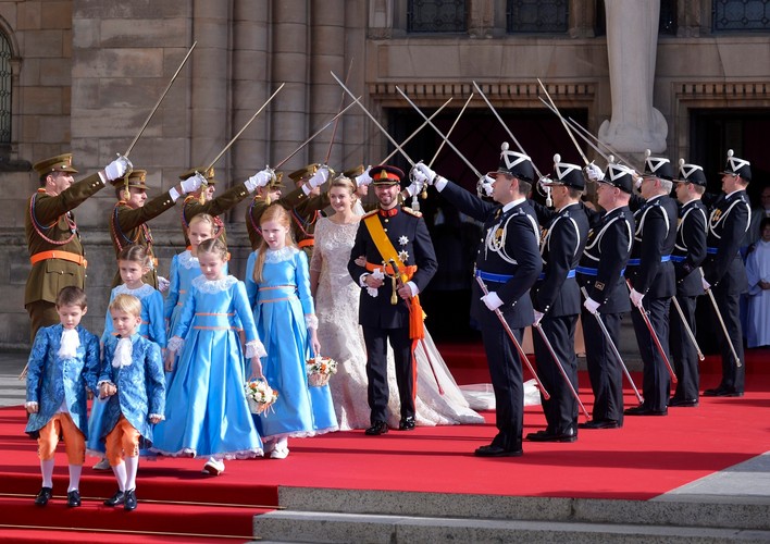Księżniczka Stefania i książę Wilhelm wzięli ślub