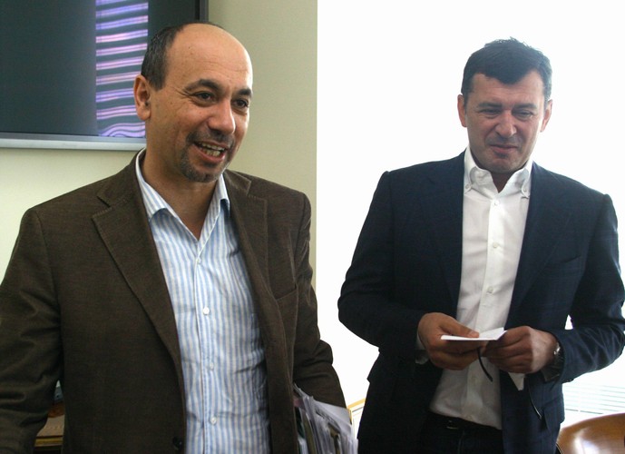 Wiaczesław Smołokowski i Grzegorz Jankilewicz