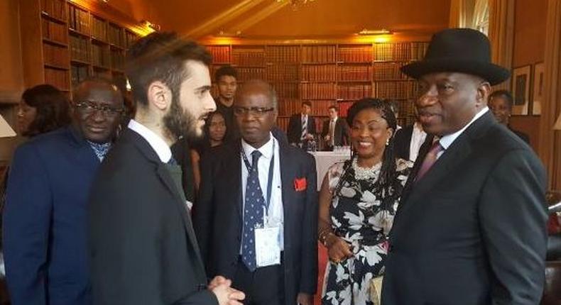 Goodluck Jonathan hugs the international circuit