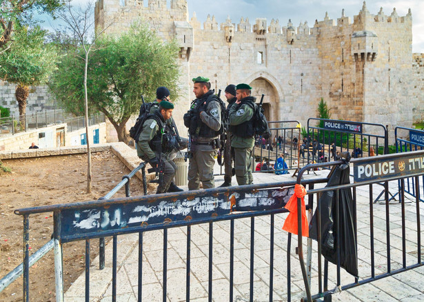 Izrael, Jerozolima, policja
