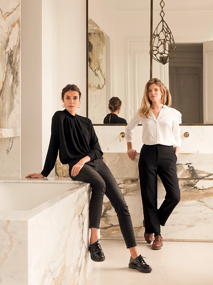 Marine Delaloy (im Bild links) und Paula Alvarez de Toledo.