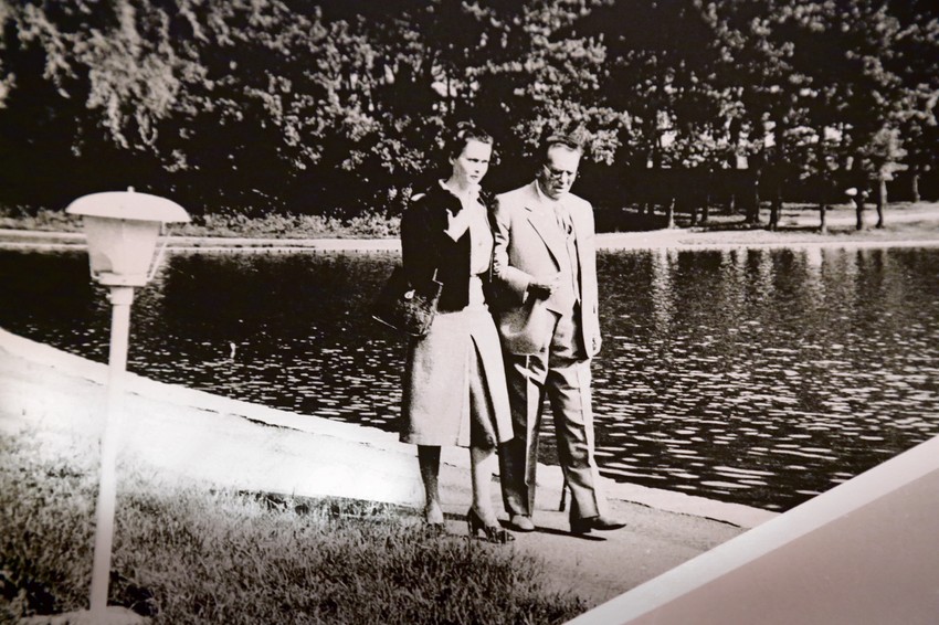 Jovanka i Tito prilikom jedne od poseta Karađorđevu