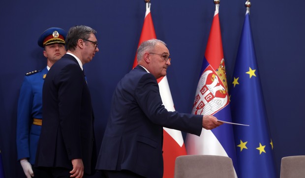 Poseta predsednika Švajcarske Konfederacije Gi Parmelana