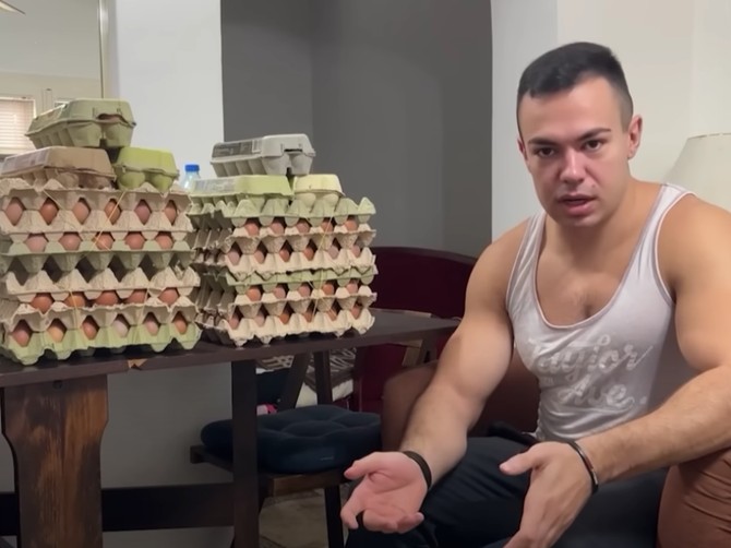 Nikola je za 10 dana pojeo 300 jaja i evo šta mu se desilo sa krvnom slikom!  