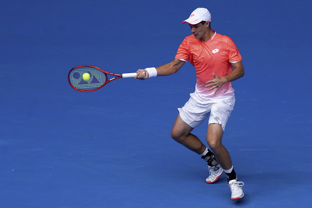 Australian Open: Majchrzak mógł być sprawcą wielkiej sensacji. Pech Polaka pomógł wygrać Nishikoriemu