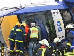 Policja bada, co było przyczyną kolejowej katastrofy