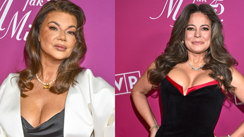Edyta Górniak i Anna Mucha zachwycały w eleganckich kreacjach