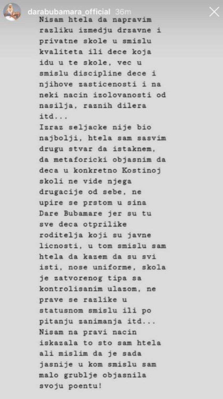 Objava Dare Bubamare