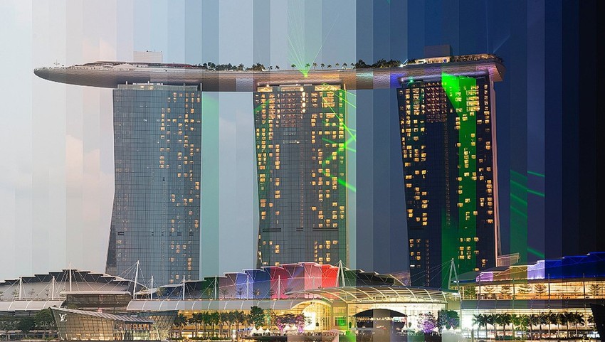 Hotel Marina Bej Sends, Singapur (FOTO: Richard Silver)