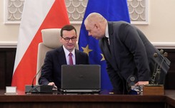 'Entuzjastyczne poparcie' dla Morawieckiego w PiS. Na kolacji z Sasinem było 'bardzo miło'