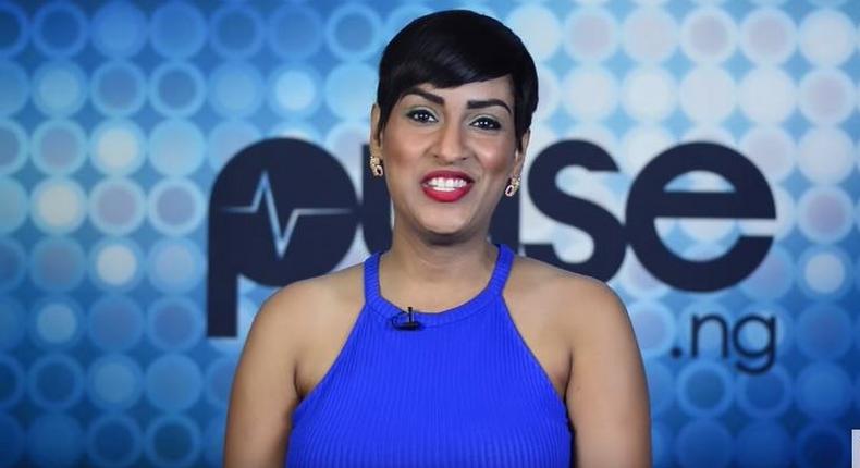 Juliet Ibrahim at Pulse TV 