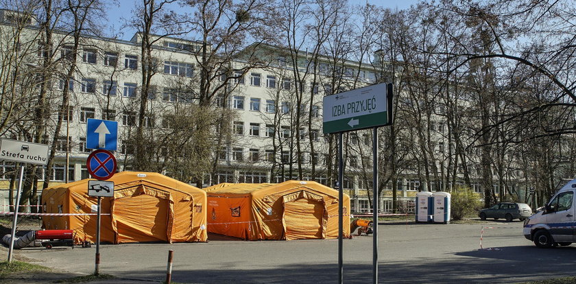 Uwaga! Oto nowa poczekalnia przy szpitalu zakaźnym!