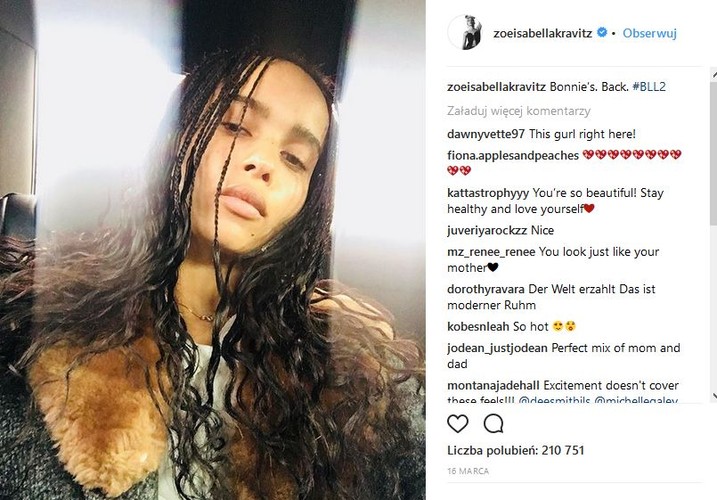 Wielkie Kłamstewka 2 - Zoë Kravitz