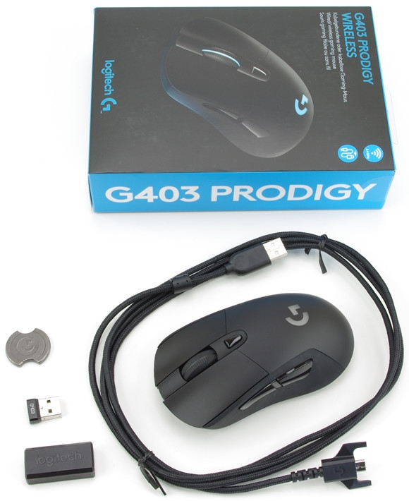 Logitech G403 Prodigy Wireless – test myszy