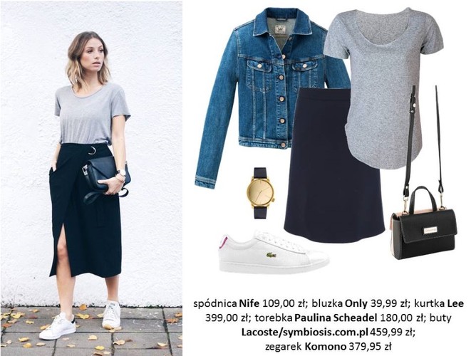 Wiosenne STYLIZACJE z butami sportowymi