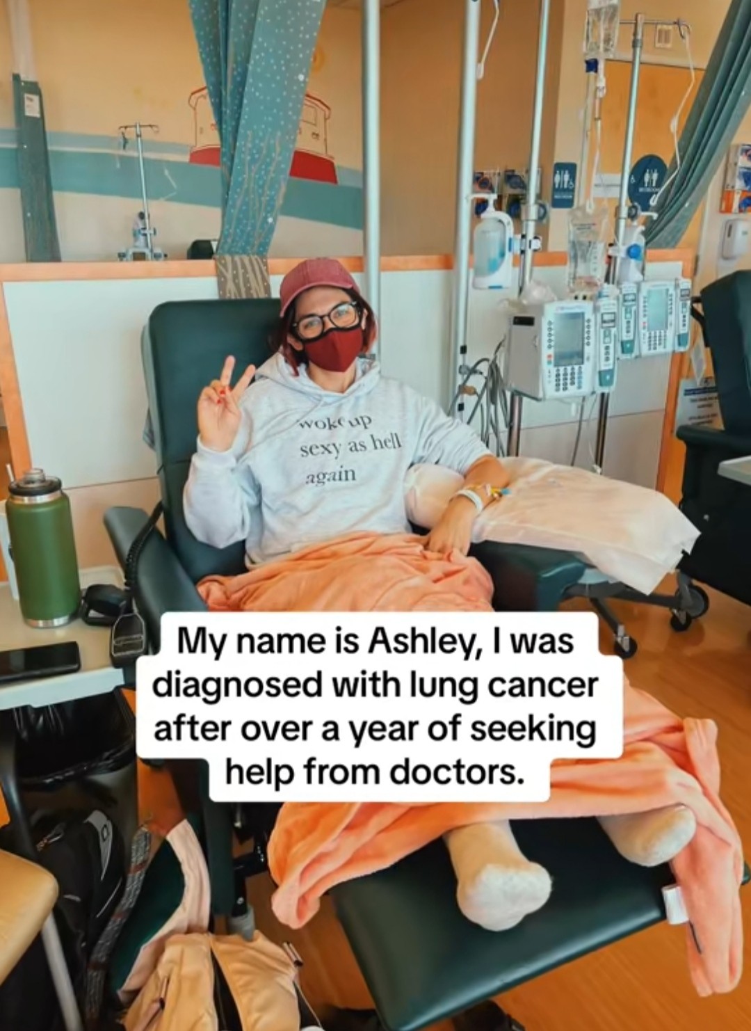 Ashley bola mladá, zdravá a aktívna, až dokým sa u nej neprejavili vážne zdravotné problémy.