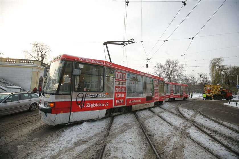 Wykoleił się tramwaj