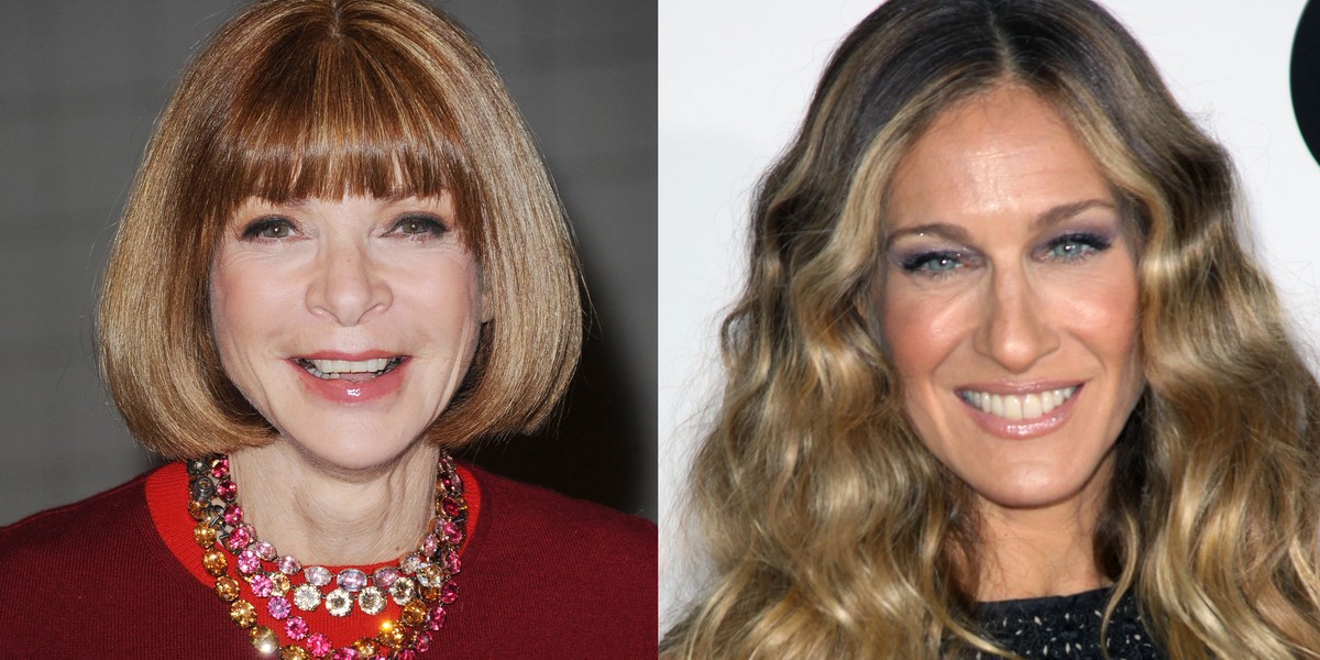 Sarah Jessica Parker i Anna Wintour