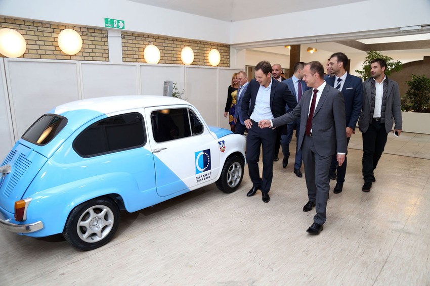 Čelnici grada i gradskih preduzeća na današnjem događaju