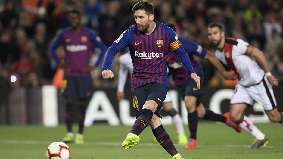 Ostatnim razem Barça wygrała z Rayo 3:1. Na zdjęciu Leo Messi