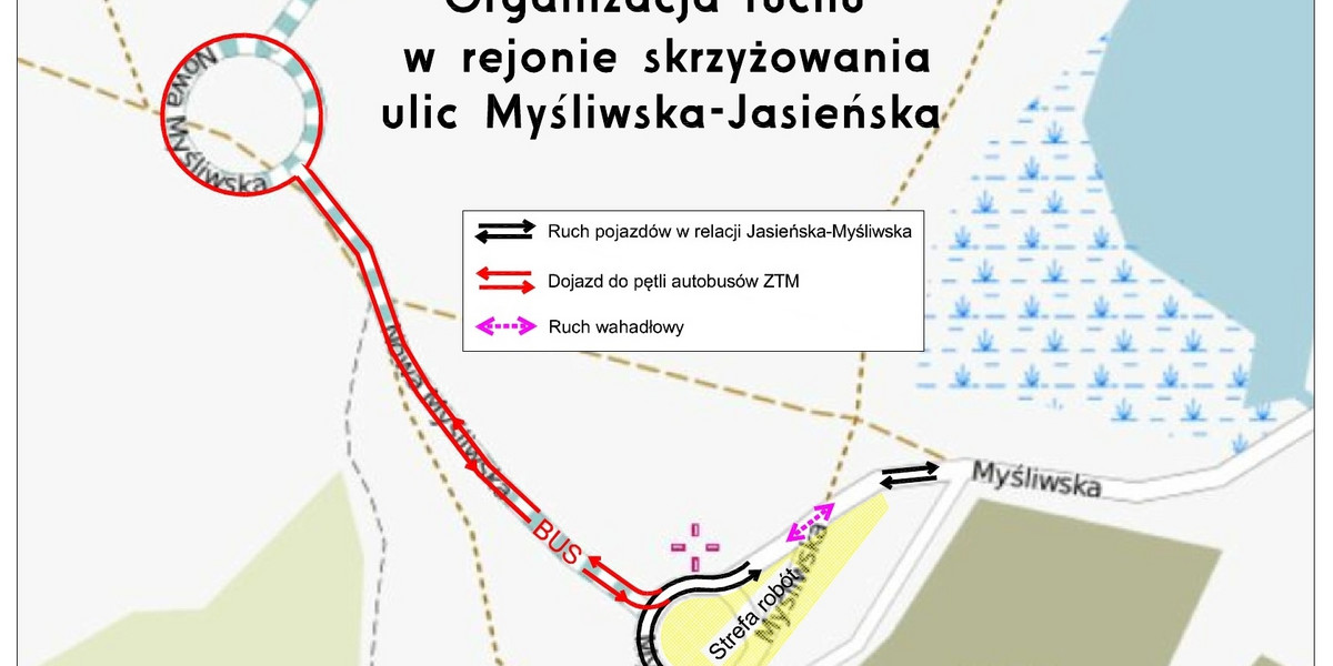 gdańsk myśliwska ulica mapka