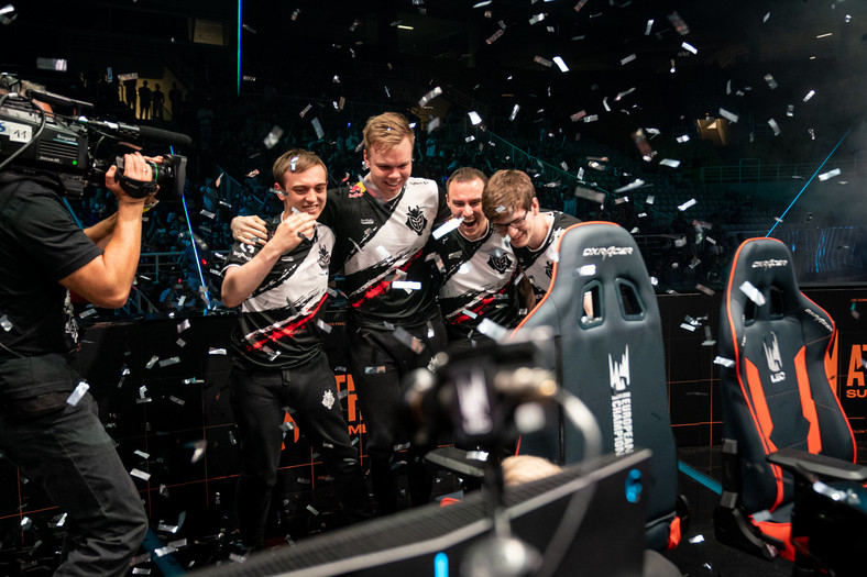 G2 Esports Perkz, Caps, Wunder, Mikyx