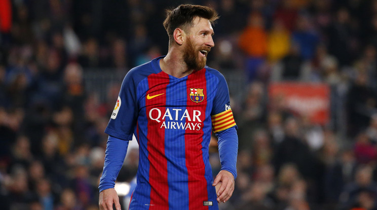 Messi aláírta új szerződését az Adidas-szal /Fotó: AFP