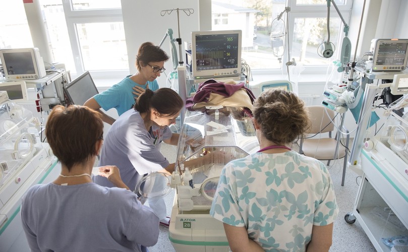 DZIEŃ WCZEŚNIAKA. Mali wojownicy w szpitalu Jósa András w mieście Nyíregyháza na Węgrzech