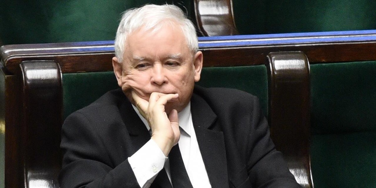 Prezes PiS Jarosław Kaczyński