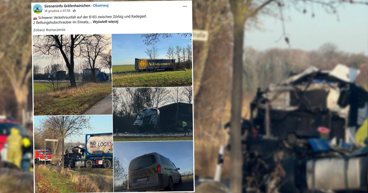 Tragedia na niemieckiej drodze. Ofiarą Polak spod Kalisza