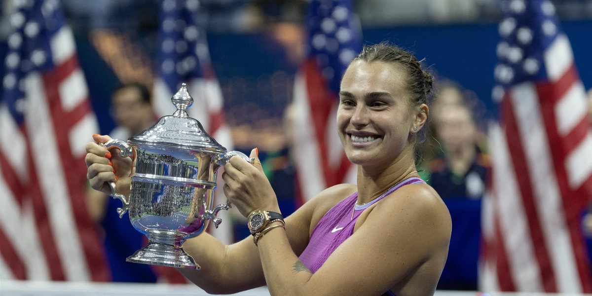 Aryna Sabalenka wygrała US Open. To jej drugi wielkoszlemowy tytuł w tym roku.