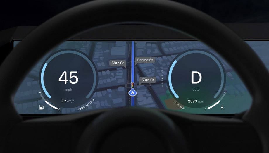 CarPlay nowej generacji ma przejmować m.in. zegary w samochodzie. Oczywiście pod warunkiem, że faktycznie trafi na rynek