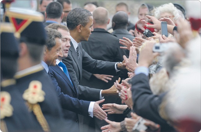 Barack Obama podczas wizyty niemal na każdym kroku mówił o tym, jak ważne jest partnerstwo z Europą. O tym samym zapewniał po wyborach w 2008 roku, ale niewiele zrobił, by spełnić obietnice Fot. AP