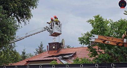 Groza w warszawskim przedszkolu. W budynek uderzył piorun. W środku były dzieci