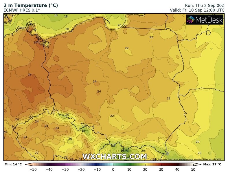 Za tydzień jest duża szansa na bardzo duże ocieplenie