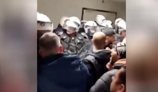 Protest u fabrici Audi