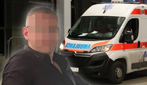 Povređeni vozač saniteta u Vranju