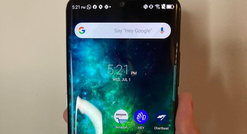 TCL 10 Pro In Hand