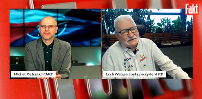 Co Lech Wałęsa powiedziałby Putinowi? Były prezydent nie gryzł się w język [Fakt LIVE]