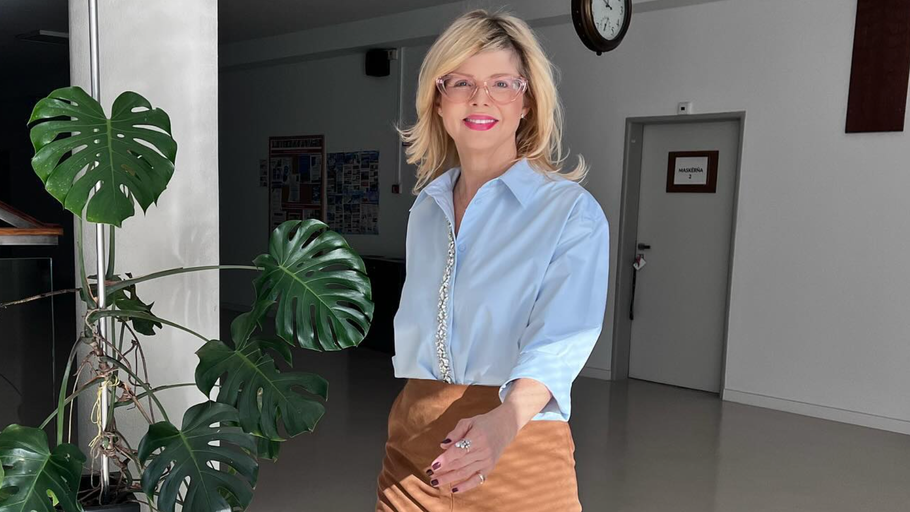 Slovenská moderátorka Soňa Müllerová.