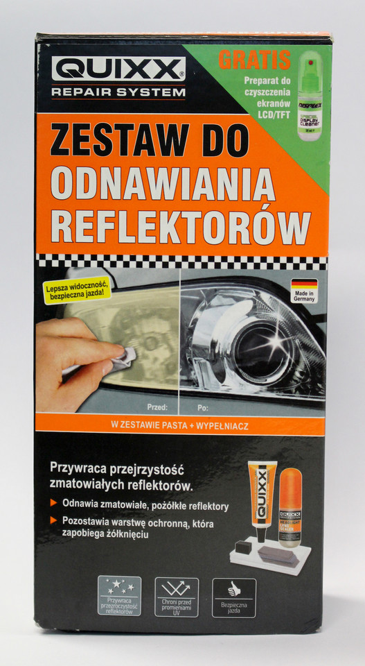 Polerowanie reflektorów – środki