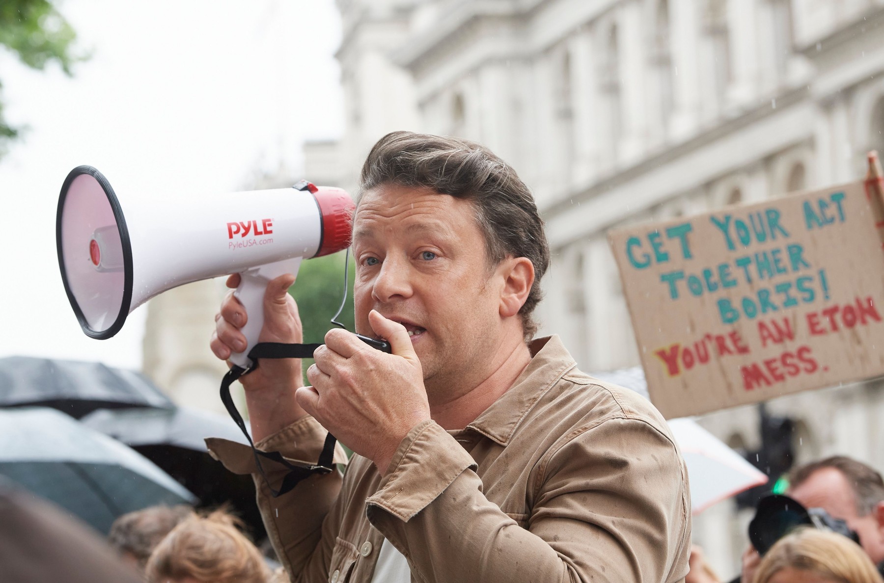 Britský šéfkuchár Jamie Oliver.
