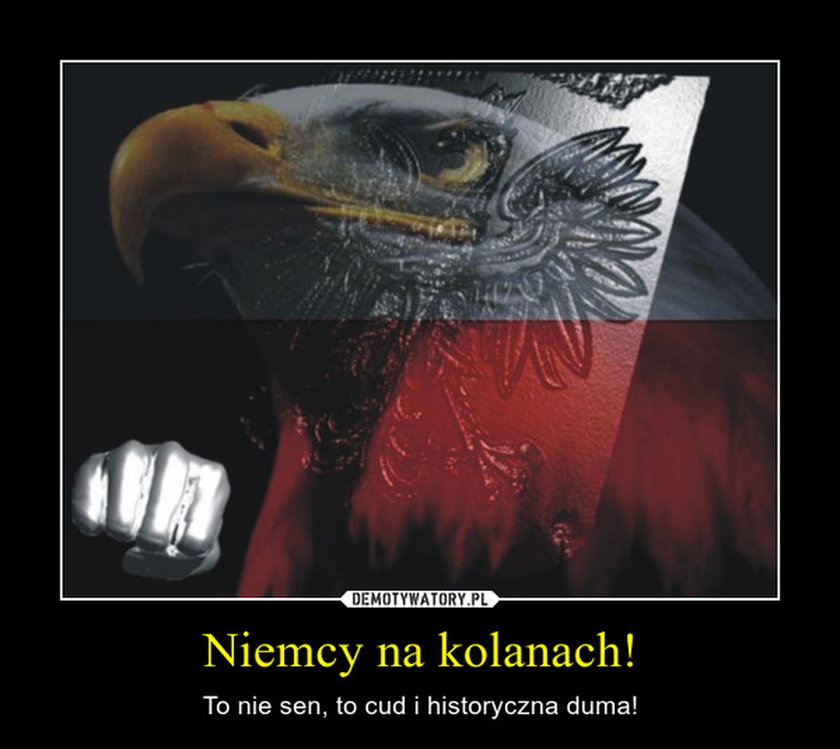 Szok! Wygraliśmy z mistrzami świata! Memy po meczu Polska - Niemcy 2:0!