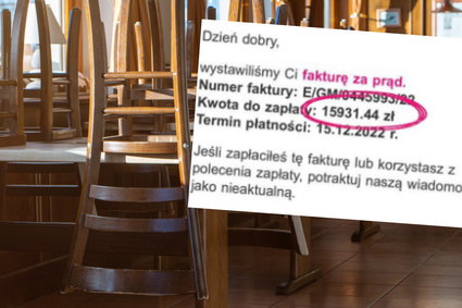 Restauracja istniała tylko dwa i pół miesiąca. Dobił ją potężny rachunek za prąd