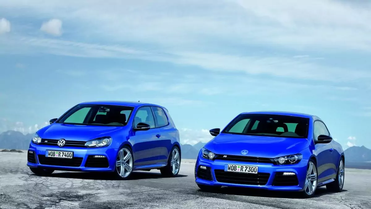 Golf R i Scirocco R - W brytyjskich salonach od lutego