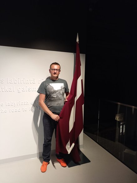 W ramach solidarności z Łotyszami 
