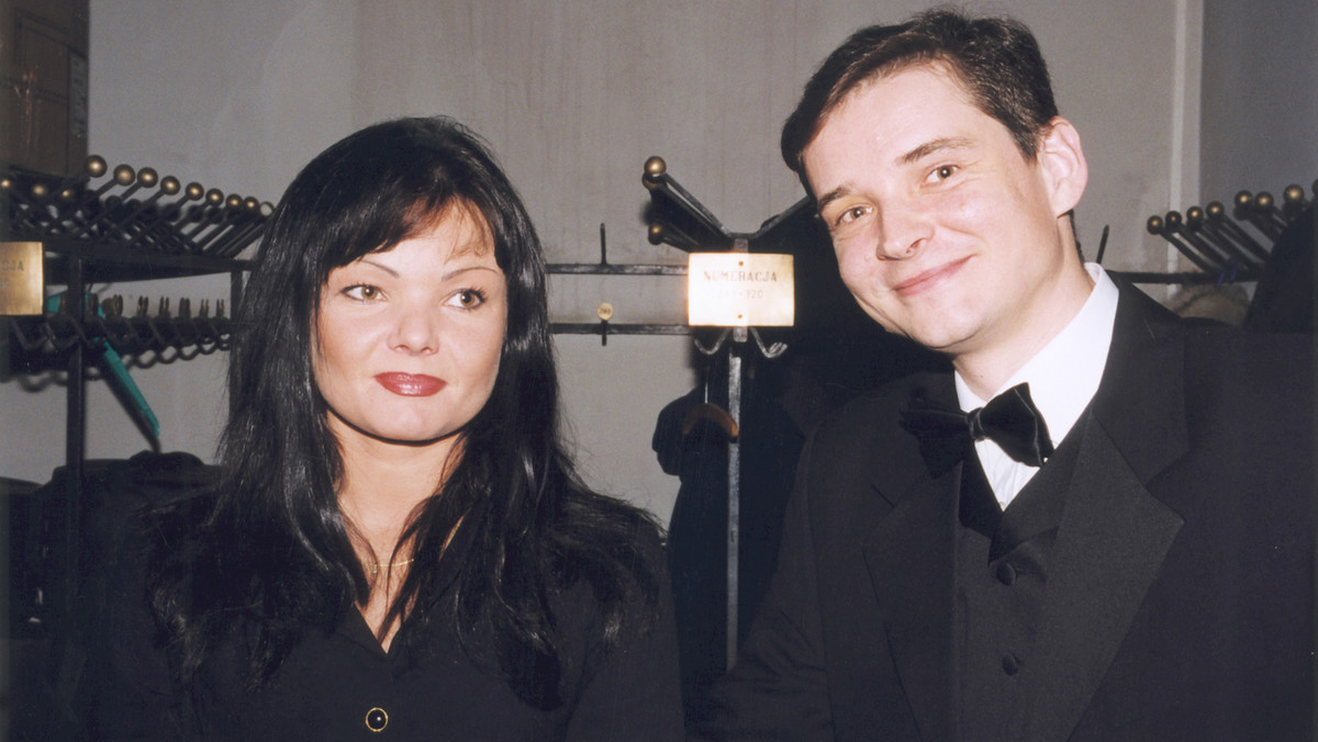 Przemysław Babiarz z żoną